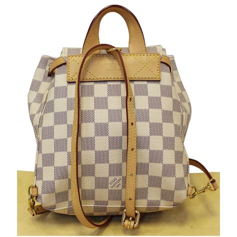 louis vuitton checkered backpack.